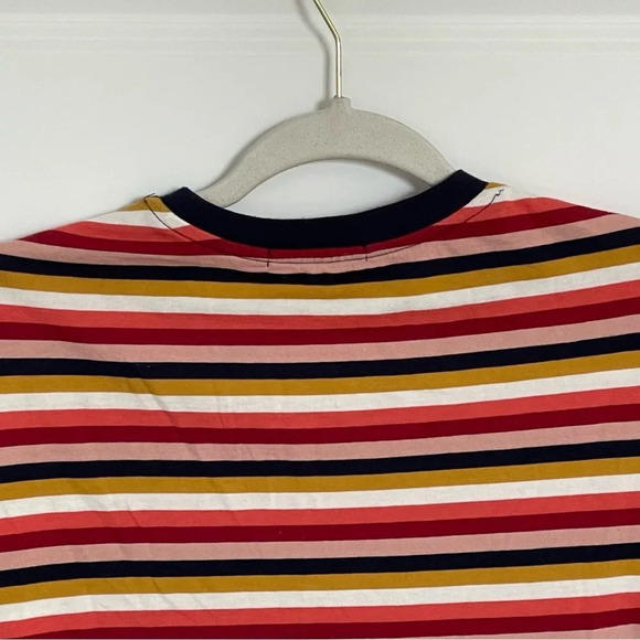 Marine Layer Merritt Crew Rosewood Stripe 29084 - Picture 9 of 14